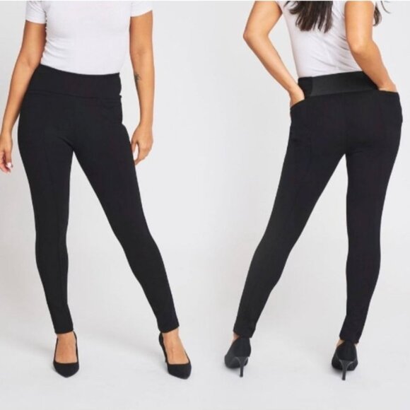 Women's‎ BETABRAND Power Down Skinny Yoga Pants Black #W1591-BK | Size XXLP - Picture 1 of 11